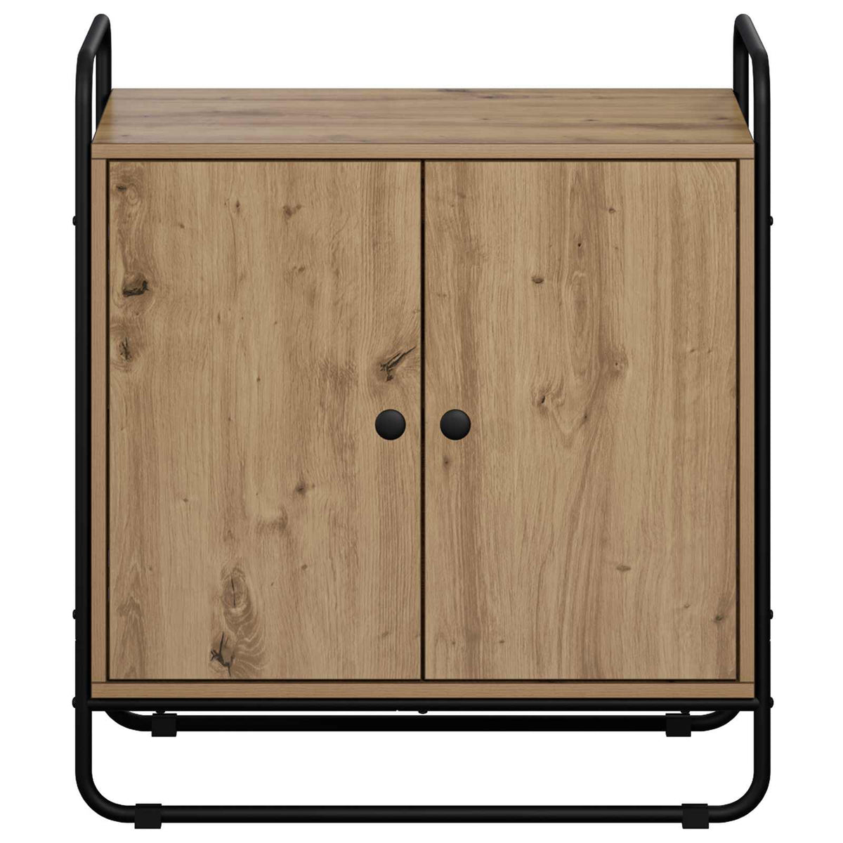Dressoir Artisanaal eiken 68 x 35 x 75 cm Bewerkt hout