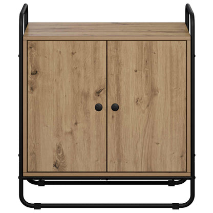 Dressoir Artisanaal eiken 68 x 35 x 75 cm Bewerkt hout