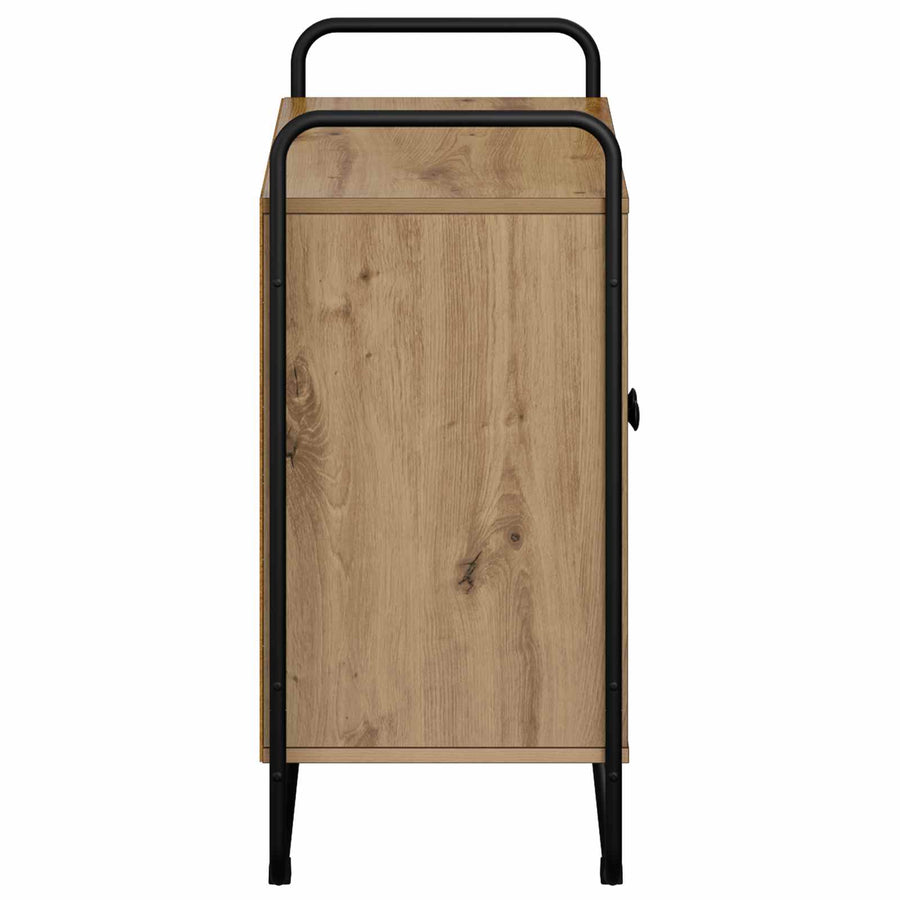 Dressoir Artisanaal eiken 68 x 35 x 75 cm Bewerkt hout