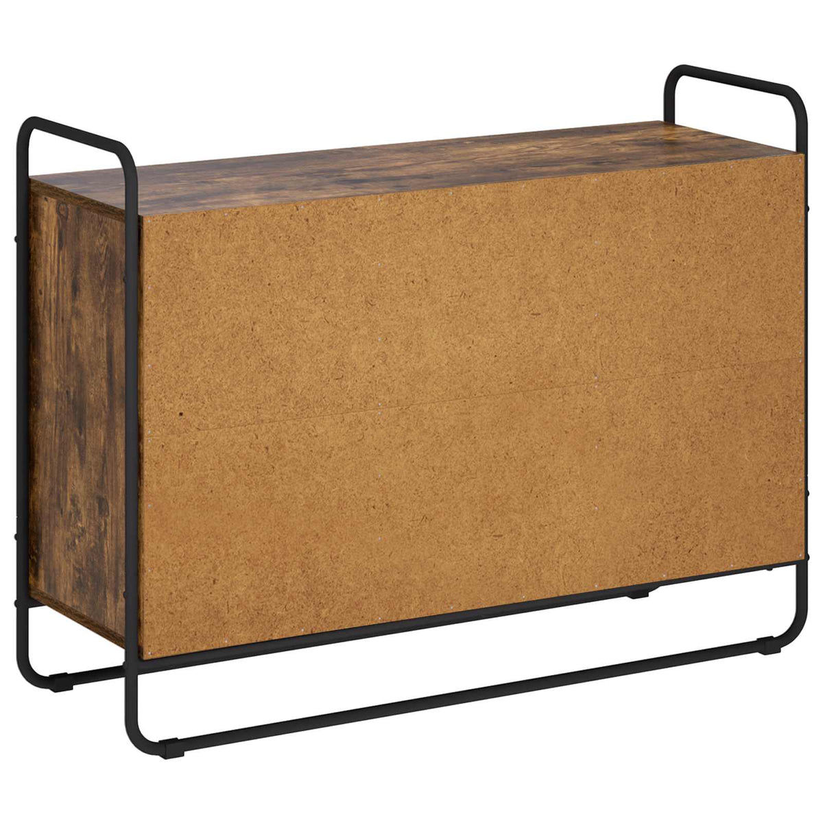 Dressoir Gerookt eiken 102 x 35 x 75 cm Bewerkt hout