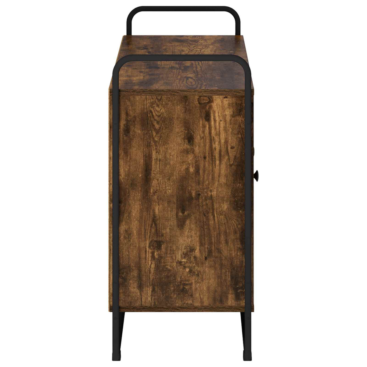 Dressoir Gerookt eiken 102 x 35 x 75 cm Bewerkt hout