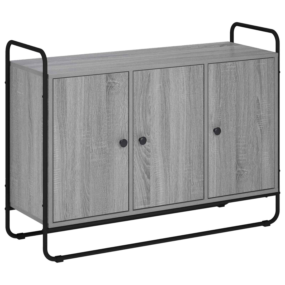 Dressoir Grijs Sonoma 102 x 35 x 75 cm Bewerkt hout