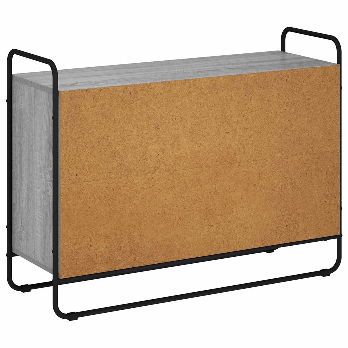 Dressoir Grijs Sonoma 102 x 35 x 75 cm Bewerkt hout