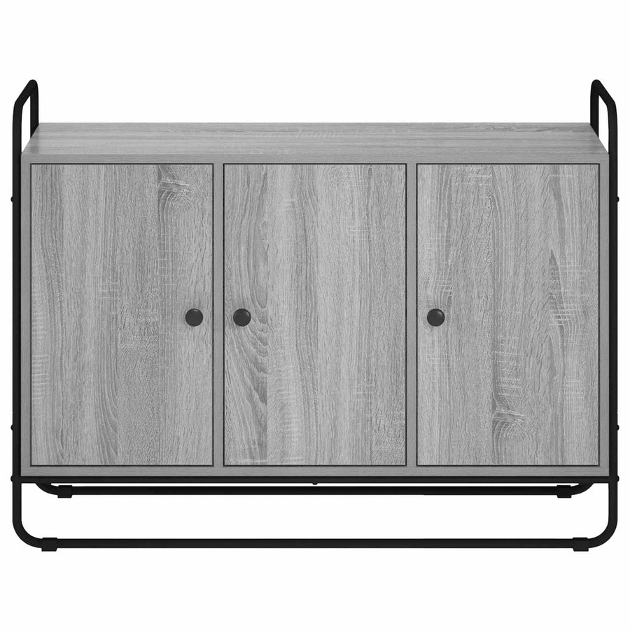Dressoir Grijs Sonoma 102 x 35 x 75 cm Bewerkt hout