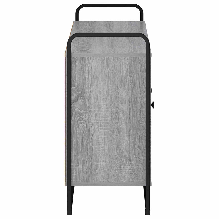 Dressoir Grijs Sonoma 102 x 35 x 75 cm Bewerkt hout