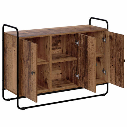 Dressoir Oud hout 102 x 35 x 75 cm Bewerkt hout