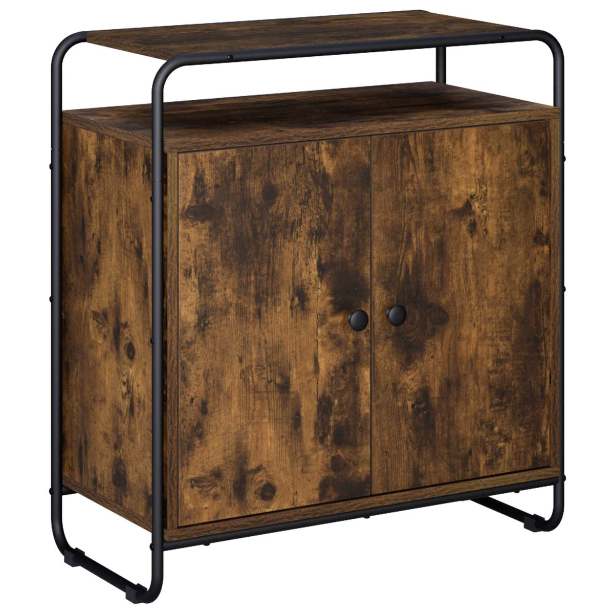 Dressoir Gerookt eiken 68 x 35 x 75 cm Bewerkt hout