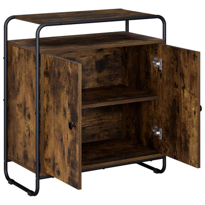 Dressoir Gerookt eiken 68 x 35 x 75 cm Bewerkt hout