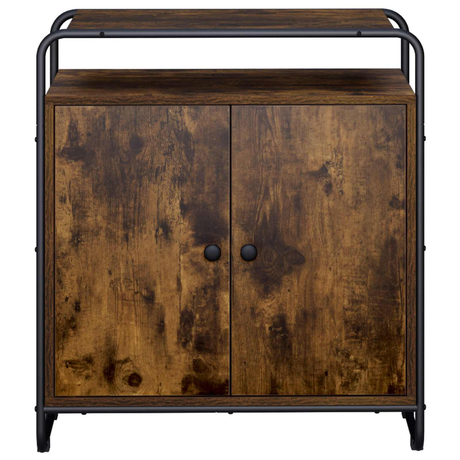 Dressoir Gerookt eiken 68 x 35 x 75 cm Bewerkt hout