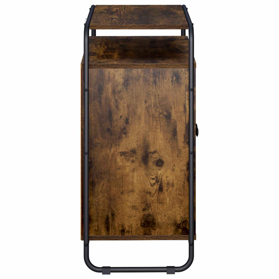 Dressoir Gerookt eiken 68 x 35 x 75 cm Bewerkt hout