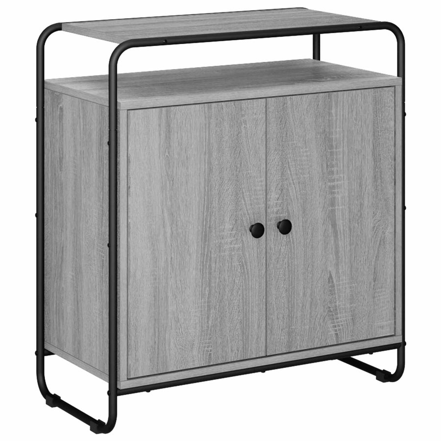 Dressoir Grijs Sonoma 68 x 35 x 75 cm Bewerkt hout