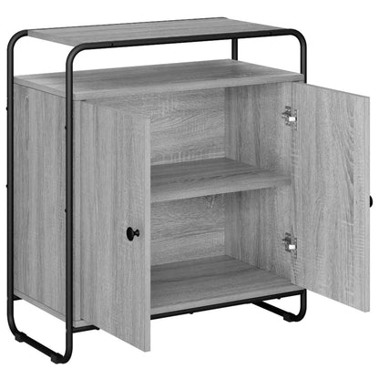 Dressoir Grijs Sonoma 68 x 35 x 75 cm Bewerkt hout