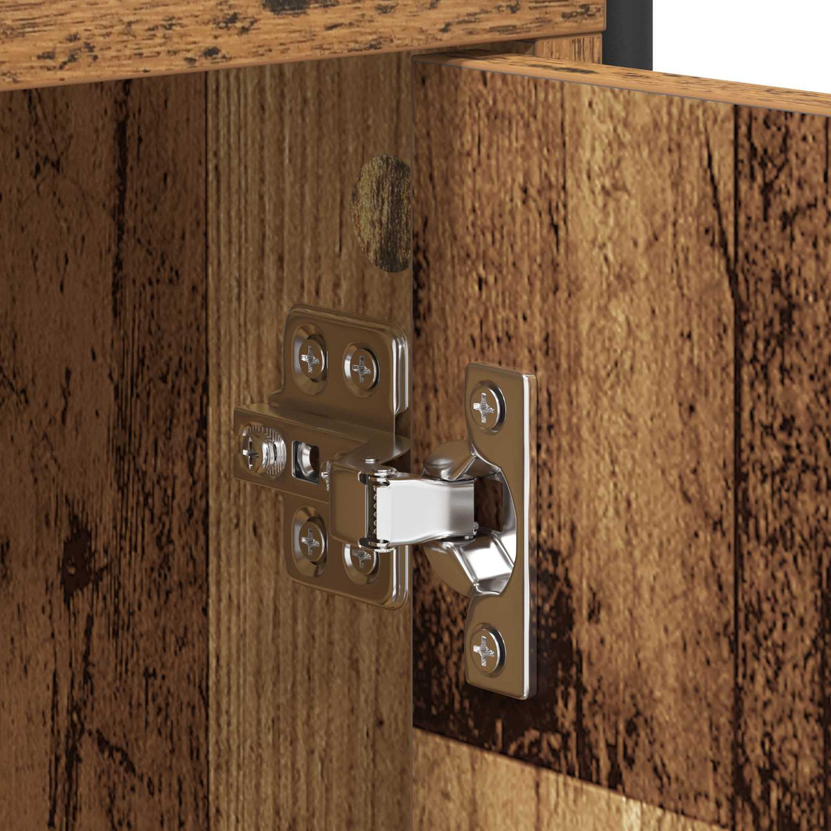 Dressoir Oud hout 68 x 35 x 75 cm Bewerkt hout