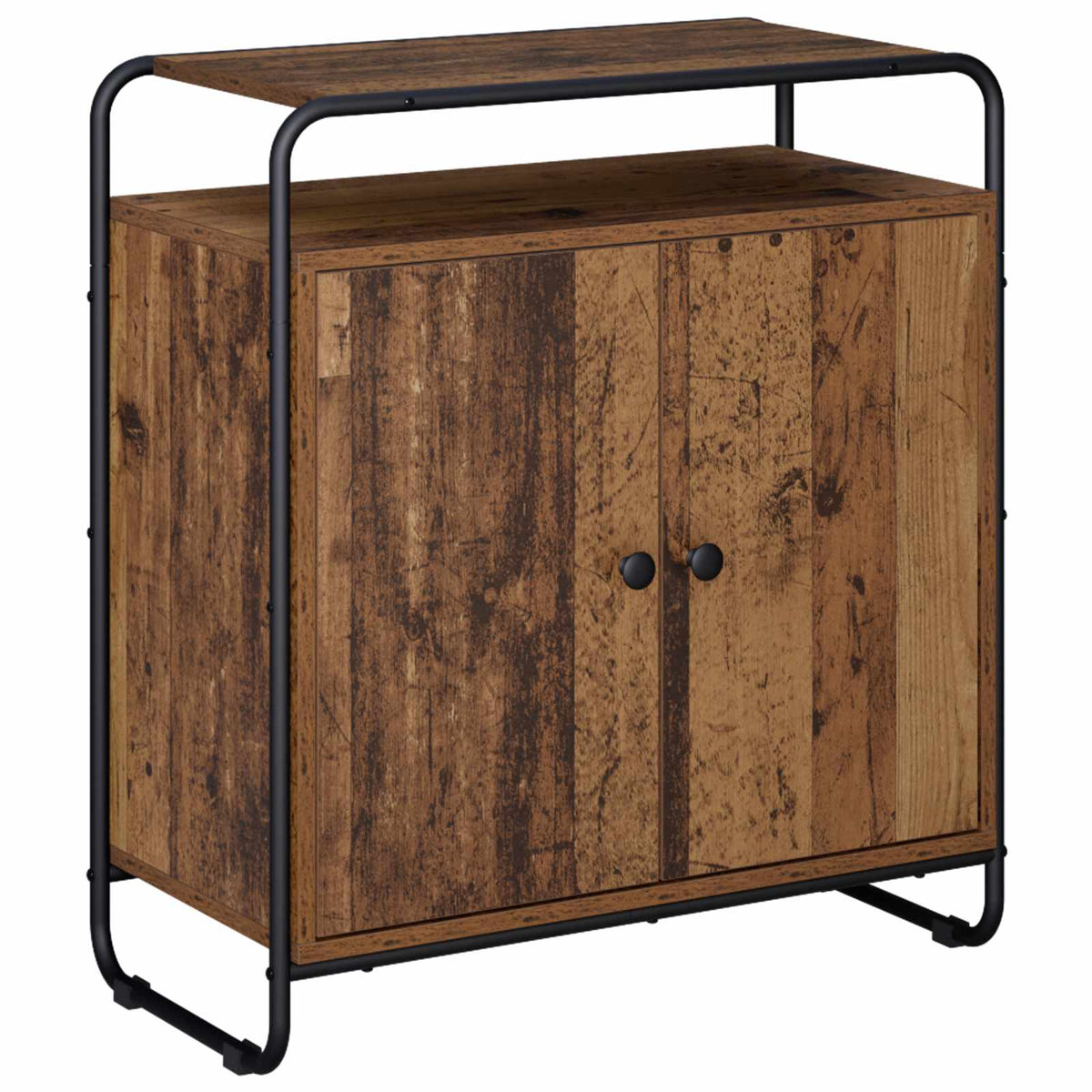 Dressoir Oud hout 68 x 35 x 75 cm Bewerkt hout