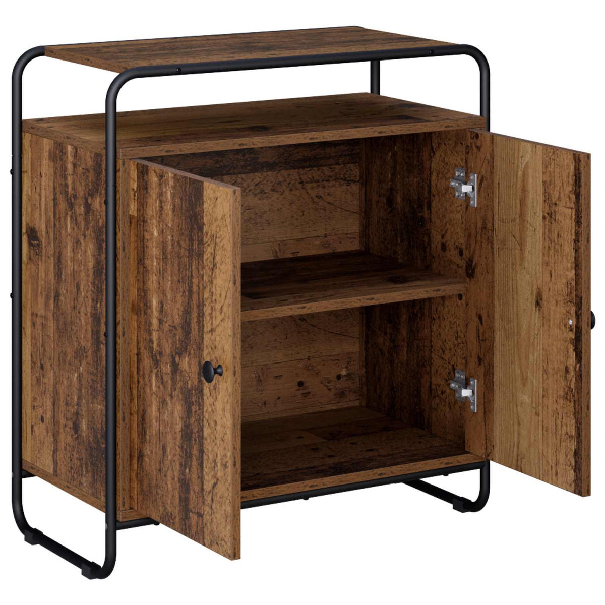 Dressoir Oud hout 68 x 35 x 75 cm Bewerkt hout
