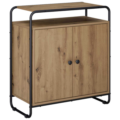 Dressoir Artisanaal eiken 68 x 35 x 75 cm Bewerkt hout