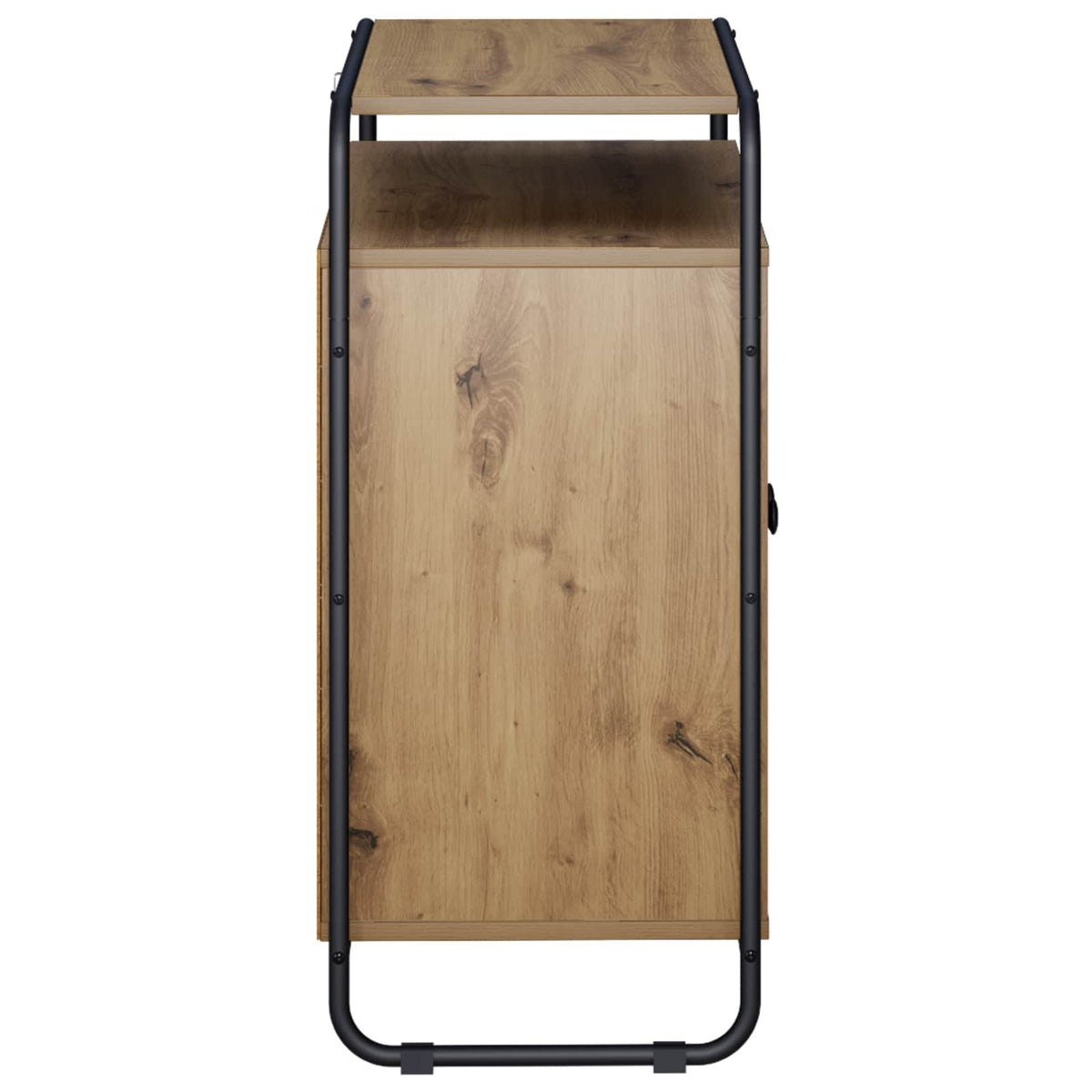 Dressoir Artisanaal eiken 68 x 35 x 75 cm Bewerkt hout
