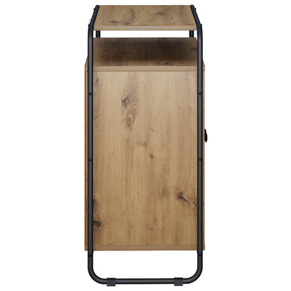 Dressoir Artisanaal eiken 68 x 35 x 75 cm Bewerkt hout