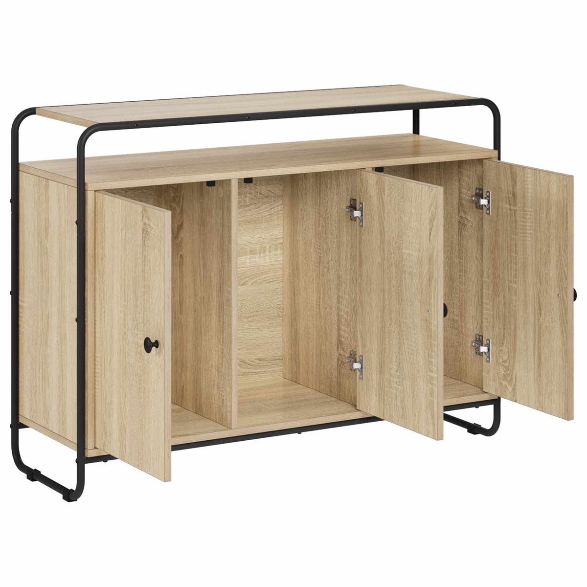 Dressoir Sonoma Eiken 102 x 35 x 75 cm Bewerkt hout