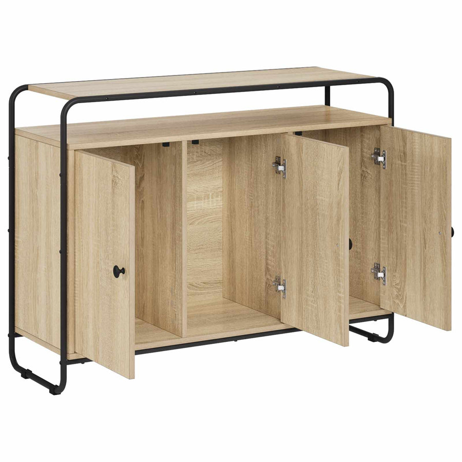 Dressoir Sonoma Eiken 102 x 35 x 75 cm Bewerkt hout