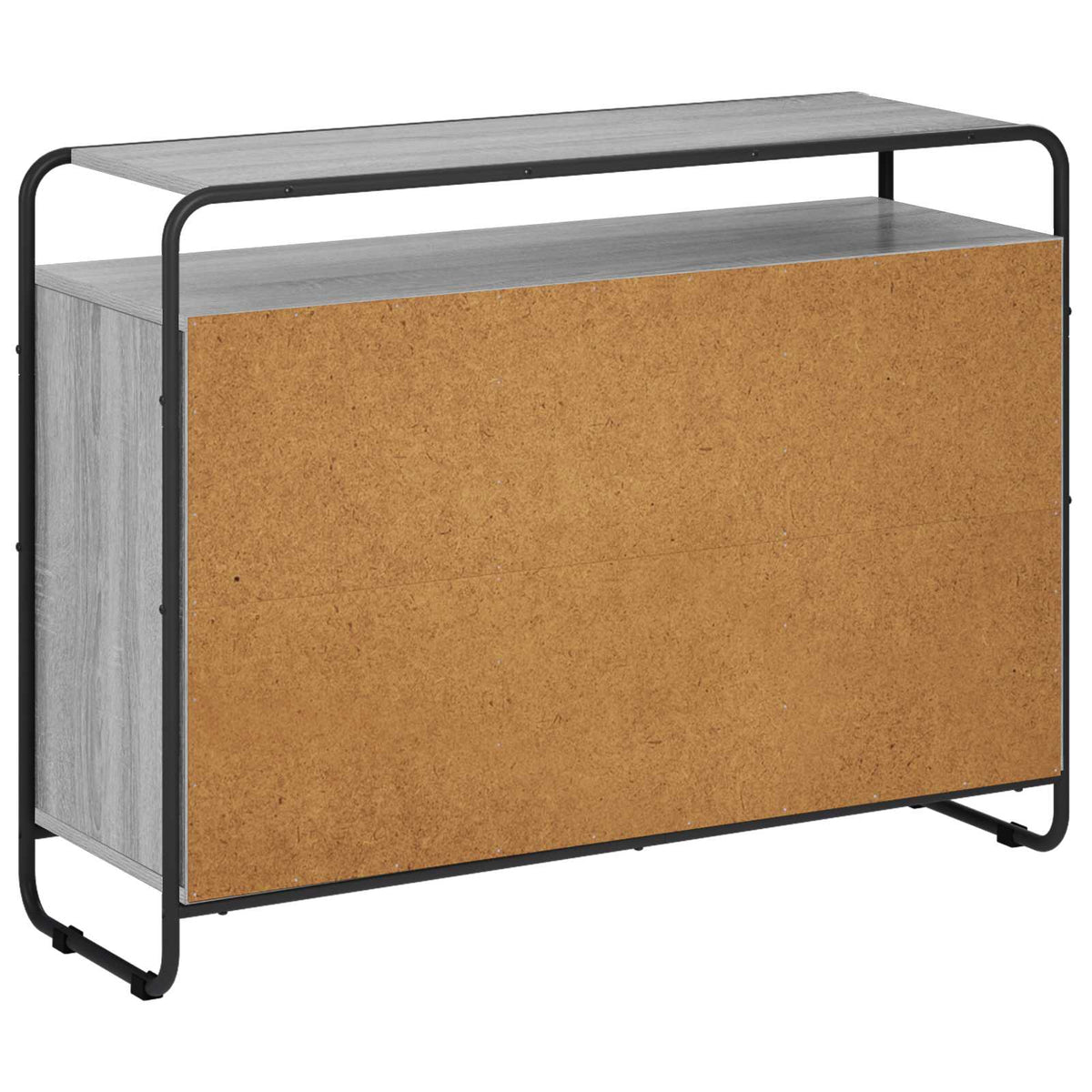 Dressoir Grijs Sonoma 102 x 35 x 75 cm Bewerkt hout