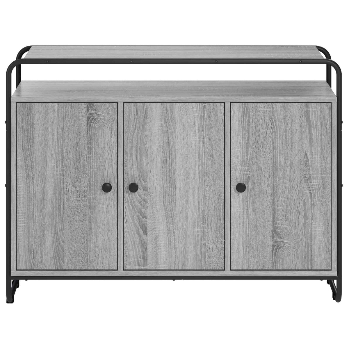 Dressoir Grijs Sonoma 102 x 35 x 75 cm Bewerkt hout