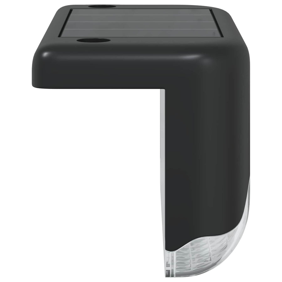 Buitenzonne-lampen met grondpin 12 pcs Warmwit 4,5 cm ABS en PS