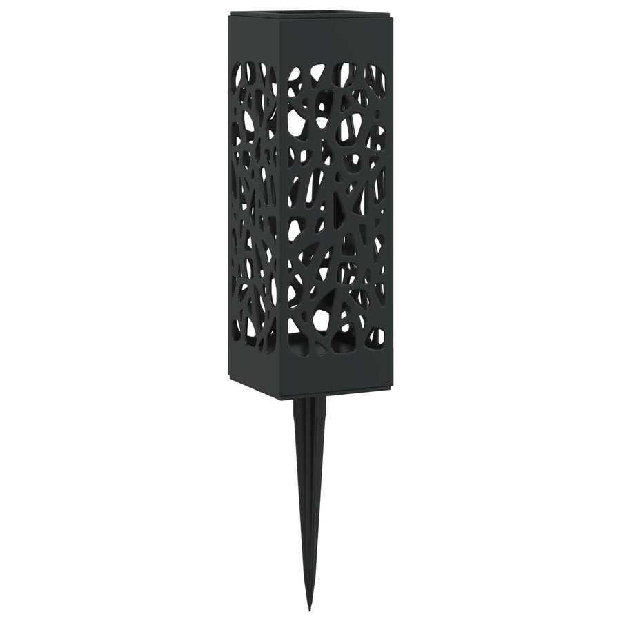 Buitenzonne-lampen met grondpin 8 pcs Warmwit 29 cm PP