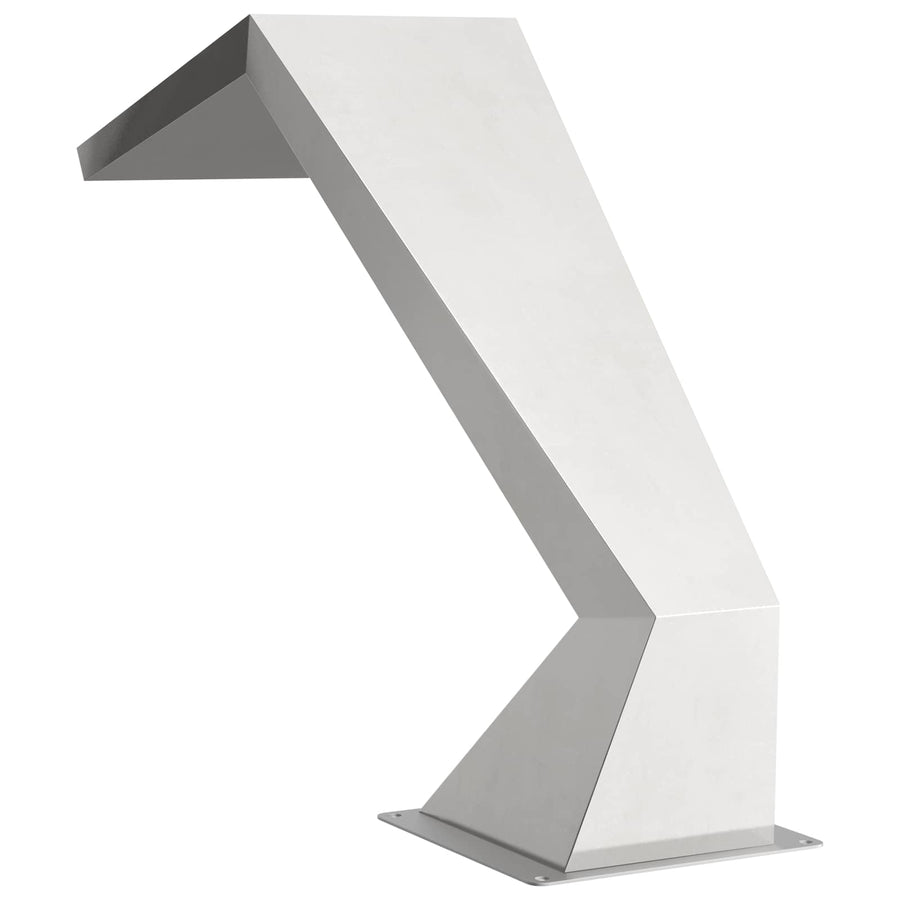 Zwembadwaterval met RGB-LEDs Roestvrij staal 63,5 x 29 x 51 cm