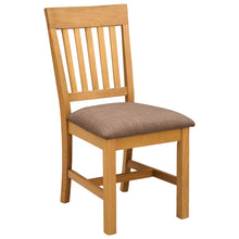 Eetkamerstoel 2 pcs Massief Eikenhout Grijs 45 x 59 x 92 cm