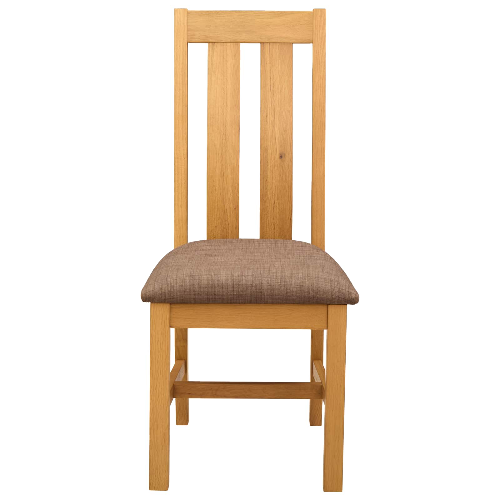 Eetkamerstoel 2 pcs Massief Eikenhout Grijs 45 x 54 x 100 cm