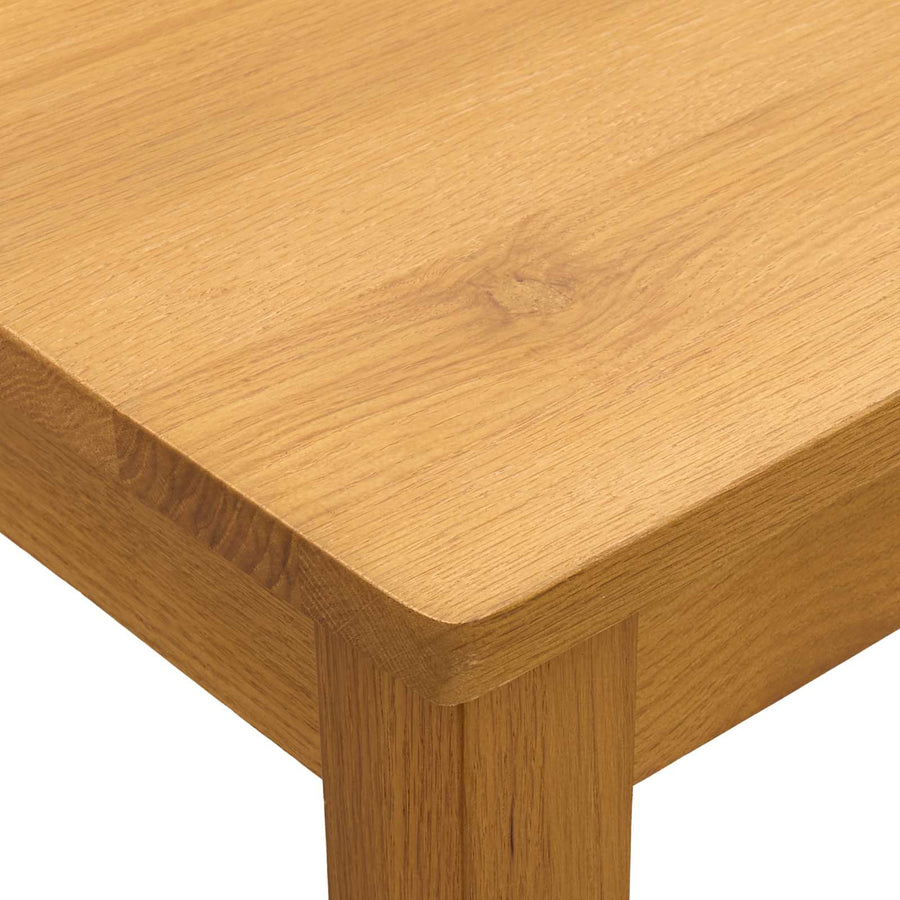 Eetbank 95 x 32 x 45 cm Massief Eikenhout Naturel
