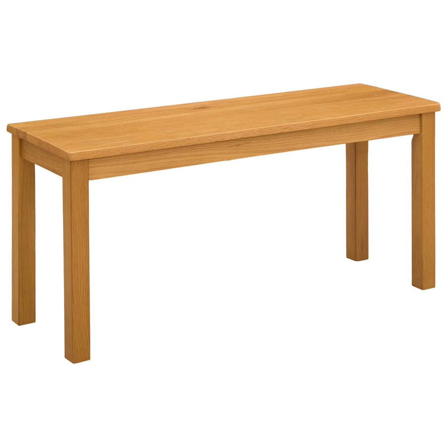 Eetbank 95 x 32 x 45 cm Massief Eikenhout Naturel