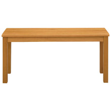 Eetbank 95 x 32 x 45 cm Massief Eikenhout Naturel