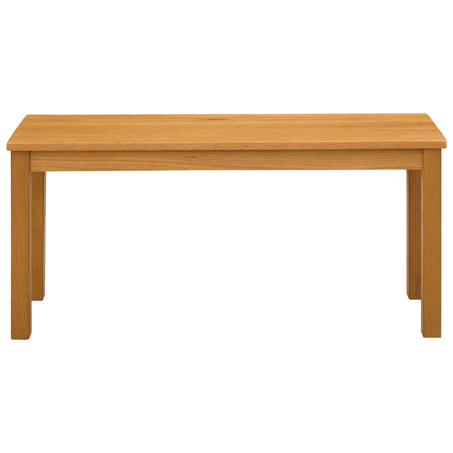 Eetbank 95 x 32 x 45 cm Massief Eikenhout Naturel