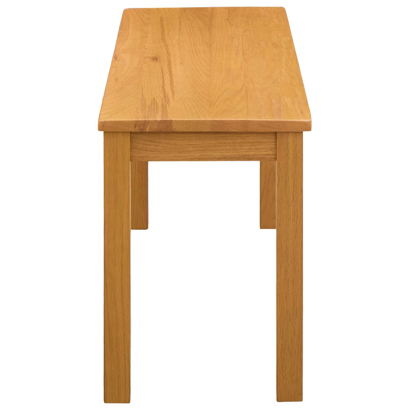 Eetbank 95 x 32 x 45 cm Massief Eikenhout Naturel