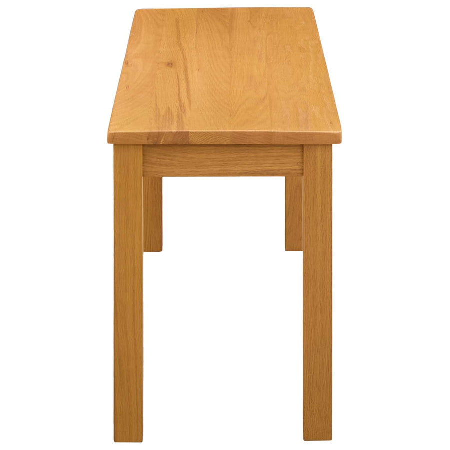 Eetbank 95 x 32 x 45 cm Massief Eikenhout Naturel
