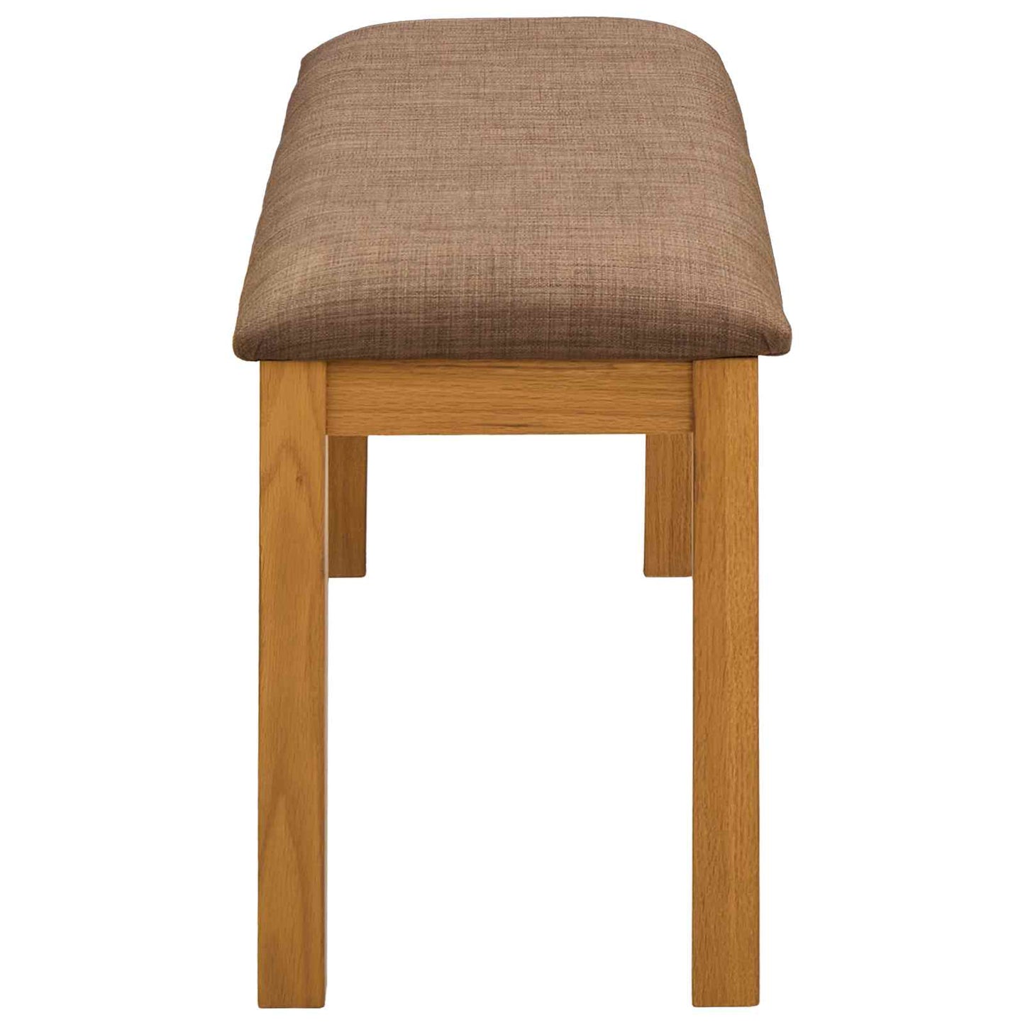 Eetbank 95 x 32 x 45 cm Massief Eikenhout Grijs