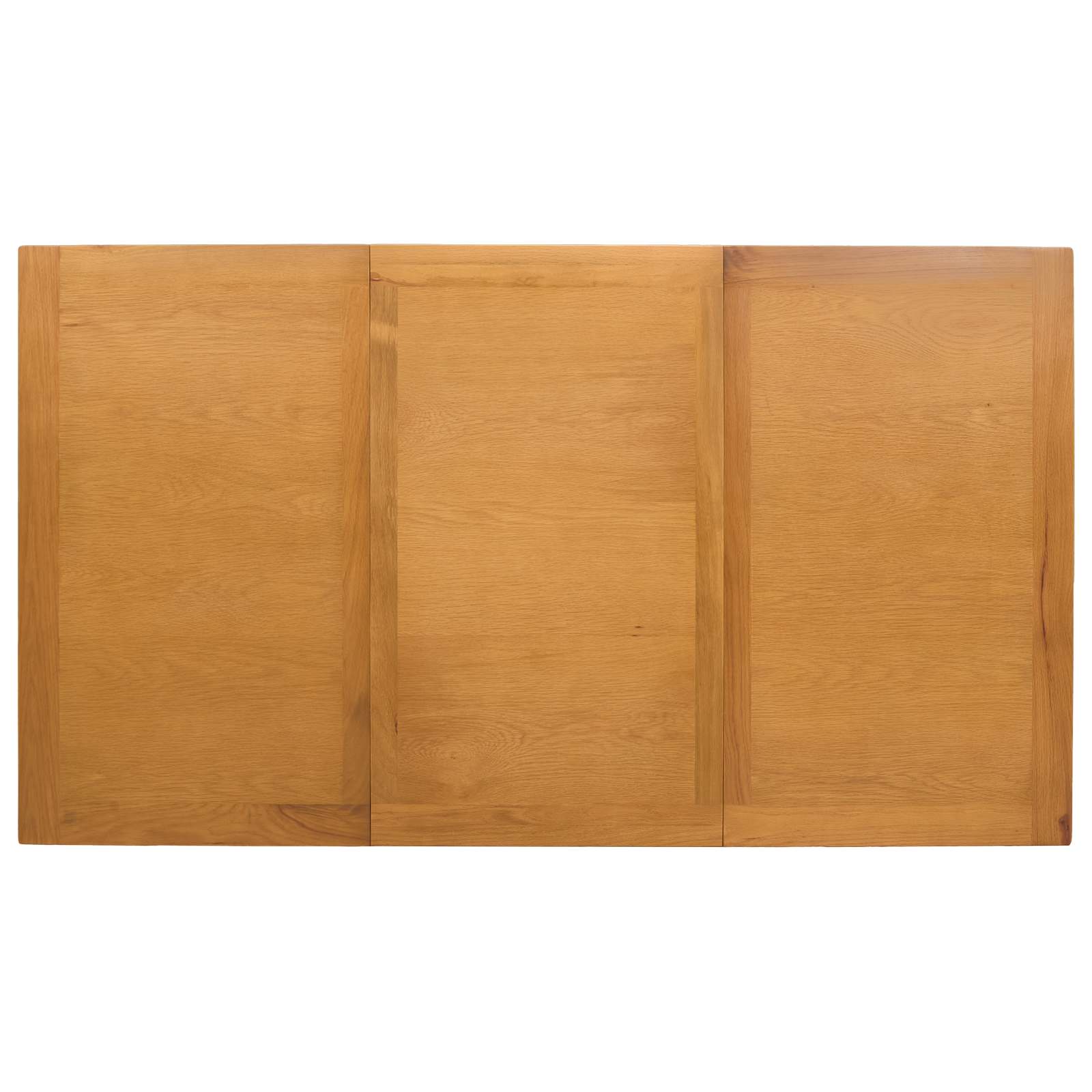 Eettafel 150 x 85 x 75 cm Massief Eikenhout Naturel Rechthoekig