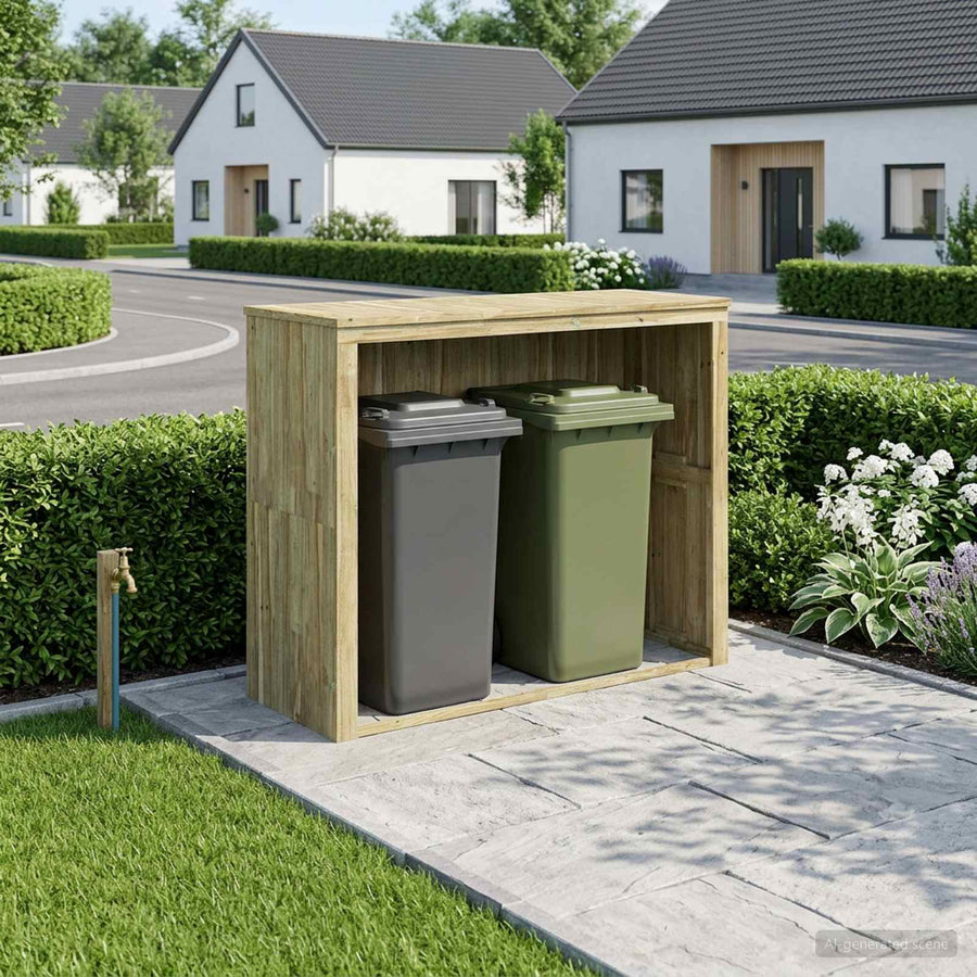 Containerombouw Geïmpregneerd grenenhout