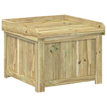 Kussenbox voor buiten Geïmpregneerd grenenhout 58,5 x 60 x 47 cm