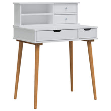 Toilettafel Set FAUSKE 2 st Wit 76 x 50 x 103,5 cm