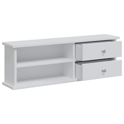 Toilettafel Set FAUSKE 2 st Wit 76 x 50 x 103,5 cm