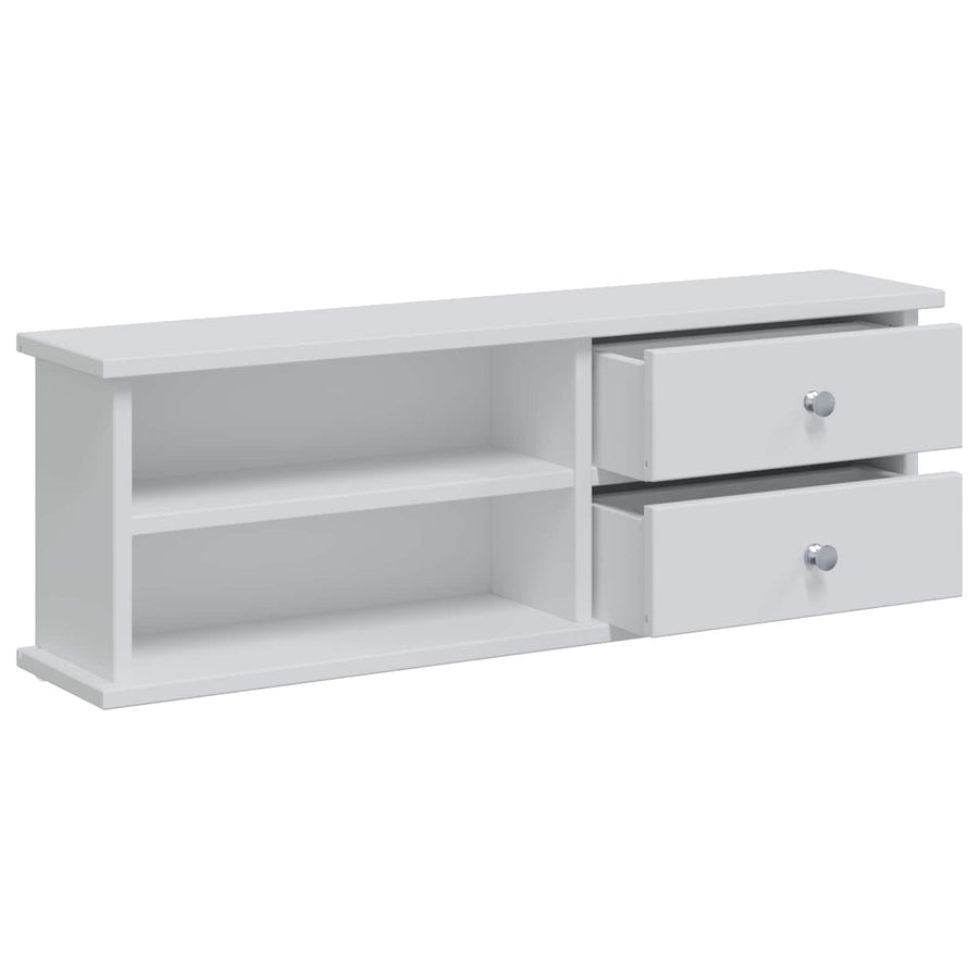 Toilettafel Set FAUSKE 2 st Wit 76 x 50 x 103,5 cm