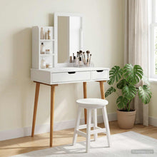 Toilettafel Set FAUSKE 3 pcs Wit 76 x 50 x 143 cm
