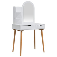 Toilettafel Set FAUSKE 3 pcs Wit 76 x 50 x 143 cm