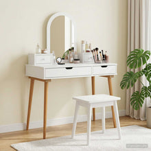 Toilettafel Set FAUSKE 4 st Wit 100 x 50 x 143 cm