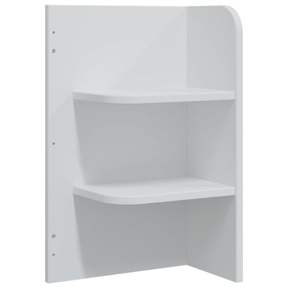 Toilettafel Set FAUSKE 4 pcs Wit 100 x 50 x 143 cm