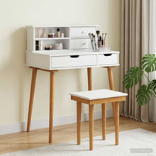 Toilettafel Set FAUSKE 3 pcs Wit 76 x 50 x 103,5 cm