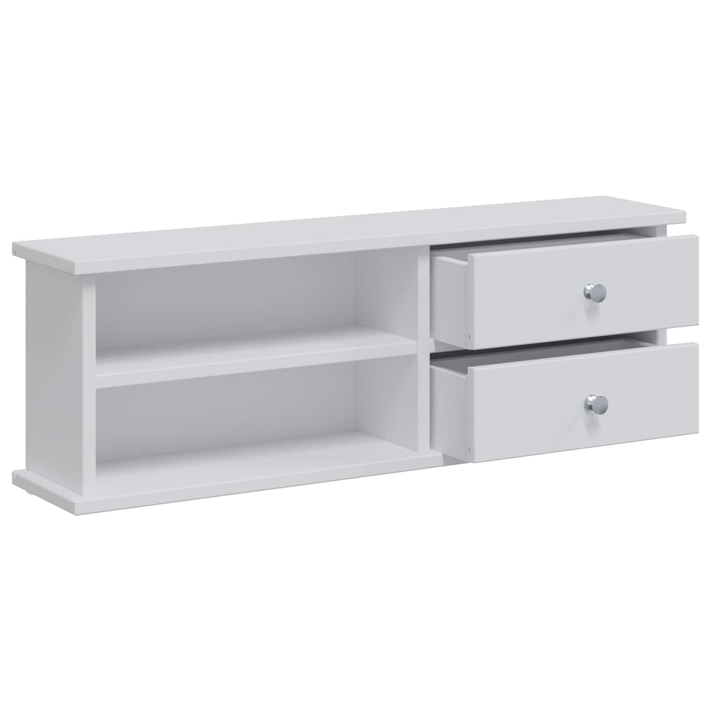 Toilettafel Set FAUSKE 3 pcs Wit 76 x 50 x 103,5 cm